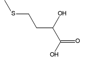 2-Hydroxy-4-(methylthio)butyricacid structure, CAS 583-91-5