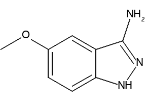 5-Methoxy-1H-indazol-3-amine structure, CAS 58514-96-8