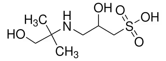 3-[(1,1-Dimethyl-2-hydroxyethyl)amino]-2-hydroxypropanesulfonicacid structure, CAS 68399-79-1