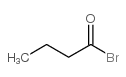 Butyrylbromide structure, CAS 5856-82-6