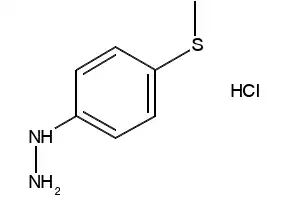 [4-(Methylthio)phenyl]-hydrazinehydrochloride structure, CAS 58626-97-4