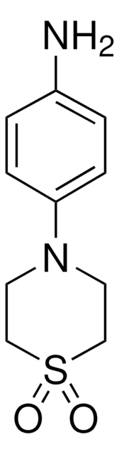 4-(4-Aminophenyl)thiomorpholine1,1-dioxide structure, CAS 105297-10-7