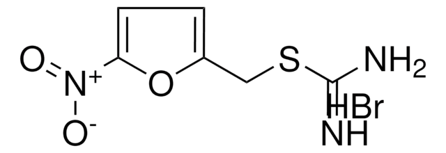 (5-Nitro-2-furyl)methylaminomethanimidothioatehydrobromide structure, CAS 82118-18-1