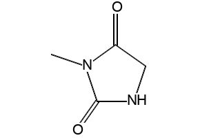 3-Methyl-imidazolidine-2,4-dione structure, CAS 6843-45-4