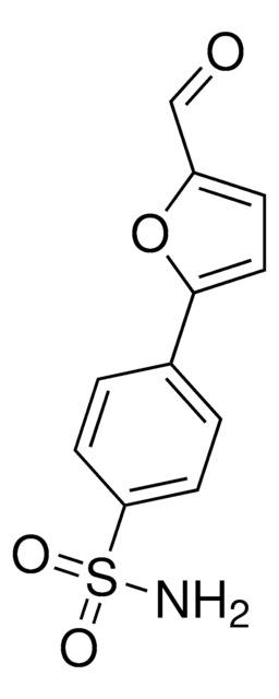 4-(5-formyl-2-furyl)benzene-1-sulfonamide structure, CAS 21821-40-9