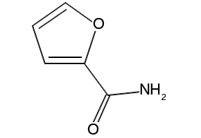 2-Furamide structure, CAS 609-38-1