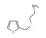 2-(Furfurylthio)ethylamine structure, CAS 36415-21-1