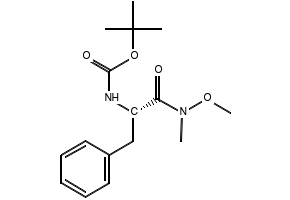 Boc-Phe-N(OCH3)CH3 structure, CAS 87694-53-9