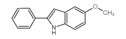 1H-Indole,5-methoxy-2-phenyl- structure, CAS 5883-96-5