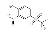 2-Nitro-4-(trifluoromethylsulfonyl)anliline structure, CAS 400-23-7