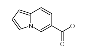 Indolizine-6-carboxylicacid structure, CAS 588720-42-7