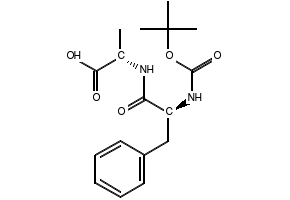 Boc-Phe-Ala-OH structure, CAS 55677-48-0