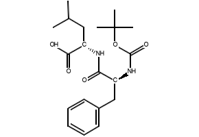 Boc-Phe-Leu-OH structure, CAS 33014-68-5
