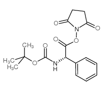 Boc-Phg-Osu structure, CAS 201152-47-8