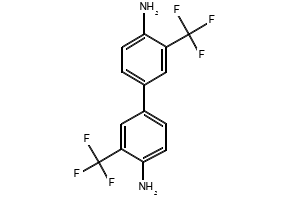3,3'-Di(Trifluoromethyl)benzidine structure, CAS 346-88-3