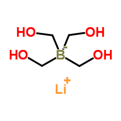 Lithiumtetramethanolatoborate structure, CAS 6867-35-2