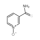 3-(Aminocarbothioyl)pyridinium-1-olate structure, CAS 85320-76-9