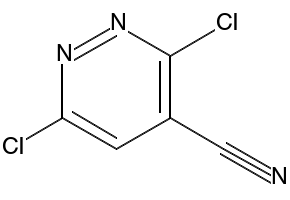 4-Pyridazinecarbonitrile structure, CAS 68776-62-5