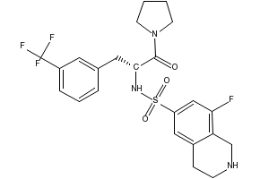 3-(Fluoromethyl)-1-oxo-1,2,3,4-tetrahydroisoquinoline-7-sulfonamide structure, CAS 780820-78-2