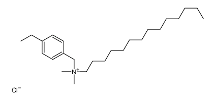 Quaternaryammoniumcompounds,C12-18-alkyl[(ethylphenyl)methyl]dimethyl,chlorides structure, CAS 68956-79-6