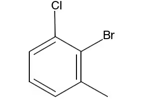 2-Bromo-3-chlorotoluene structure, CAS 69190-56-3