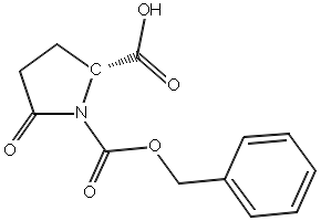 Cbz-D-pyr-OH structure, CAS 78339-57-8