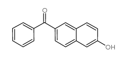 6-Benzoyl-2-naphthol structure, CAS 52222-87-4