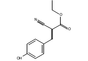 Ethyl-alpha-cyano-4-hydroxycinnamate structure, CAS 6935-44-0