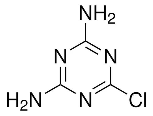 2,4-Diamino-6-chloro-1,3,5-triazine structure, CAS 3397-62-4