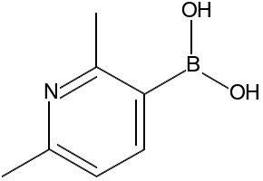 2,6-DiMethylpyridin-3-ylboronicacid structure, CAS 693774-55-9