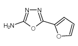 5-Furan-2-yl-1,3,4-oxadiazol-2-ylamine structure, CAS 7659-06-5