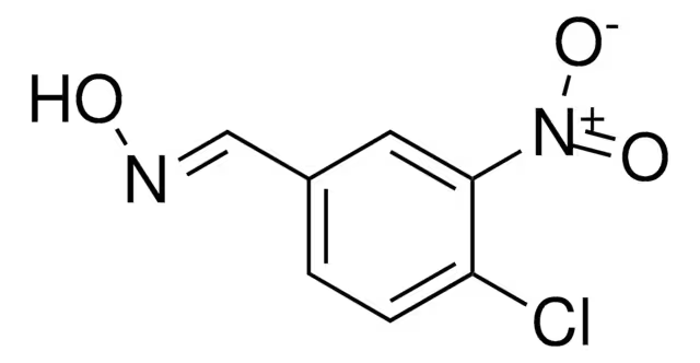 4-Chloro-3-nitrobenzaldehydeoxime structure, CAS 66399-01-7