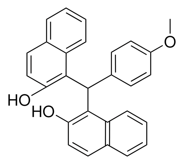 1-[(2-Hydroxy-1-naphthyl)(4-methoxyphenyl)methyl]-2-naphthol structure, CAS 66595-89-9