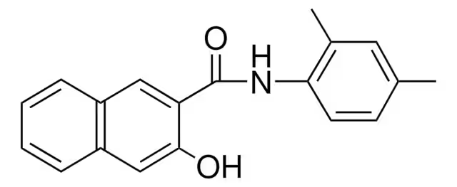 2',4'-Dimethyl-2-hydroxy-3-naphthoylanilide structure, CAS 92-75-1