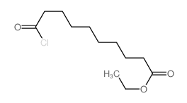 Decanedioicacidmonoethylester structure, CAS 6946-46-9