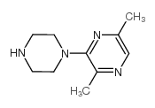 2,5-Dimethyl-3-piperazin-1-ylpyrazine structure, CAS 59215-42-8