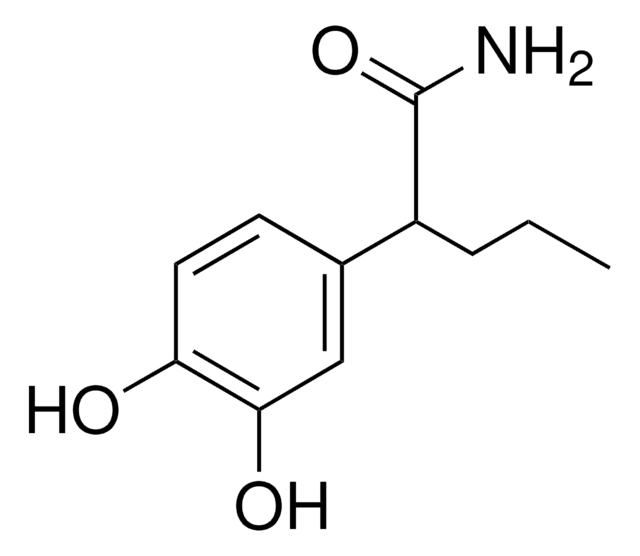 Alpha-Propyldopacetamide structure, CAS 154-62-1