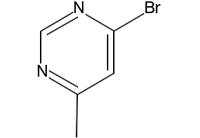 4-Bromo-6-methylpyrimidine structure, CAS 69543-98-2