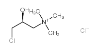 (S)-(-)-(3-Chloro-2-hydroxypropyl)trimethylammoniumchloride structure, CAS 101396-91-2