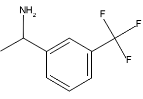 (R,S)-1-[3-(Trifluoromethyl)phenyl]Ethylamine structure, CAS 59382-36-4