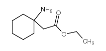 (1-Amino-cyclohexyl)-aceticacidethylester structure, CAS 696645-77-9