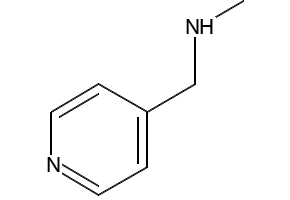 Methylpyridin-4-yl-methylamine structure, CAS 6971-44-4