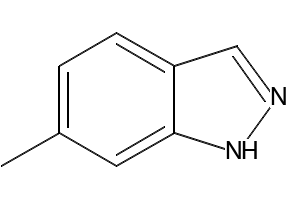 6-Methyl-1H-indazole structure, CAS 698-24-8