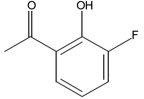 1-(3-Fluoro-2-hydroxyphenyl)-ethanone structure, CAS 699-92-3
