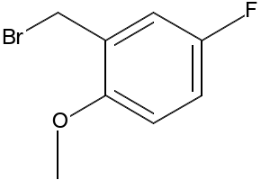 5-Fluoro-2-methoxybenzylbromide structure, CAS 700381-18-6