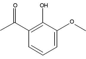 1-(2-Hydroxy-3-methoxyphenyl)ethanone structure, CAS 703-98-0