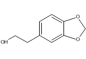 3,4-(Methylenedioxy)phenEthylalcohol structure, CAS 6006-82-2