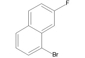 1-Bromomethyl-7-fluoronaphthalene structure, CAS 70631-50-4