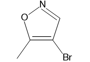 4-Bromo-5-methylisoxazole structure, CAS 7064-37-1