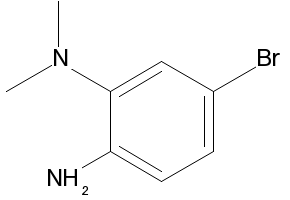5-Bromo-3,4-dimethylbenzene-1,2-diamine structure, CAS 107100-16-3